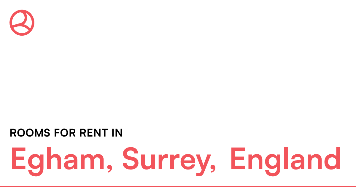 Egham, Surrey, England Rooms for Rent Roomies.co.uk