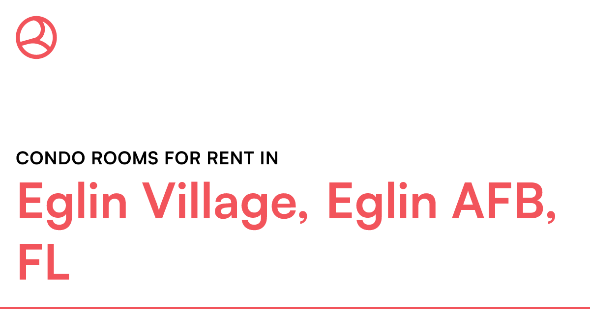 Eglin Village, Eglin AFB, FL Condo rooms for rent