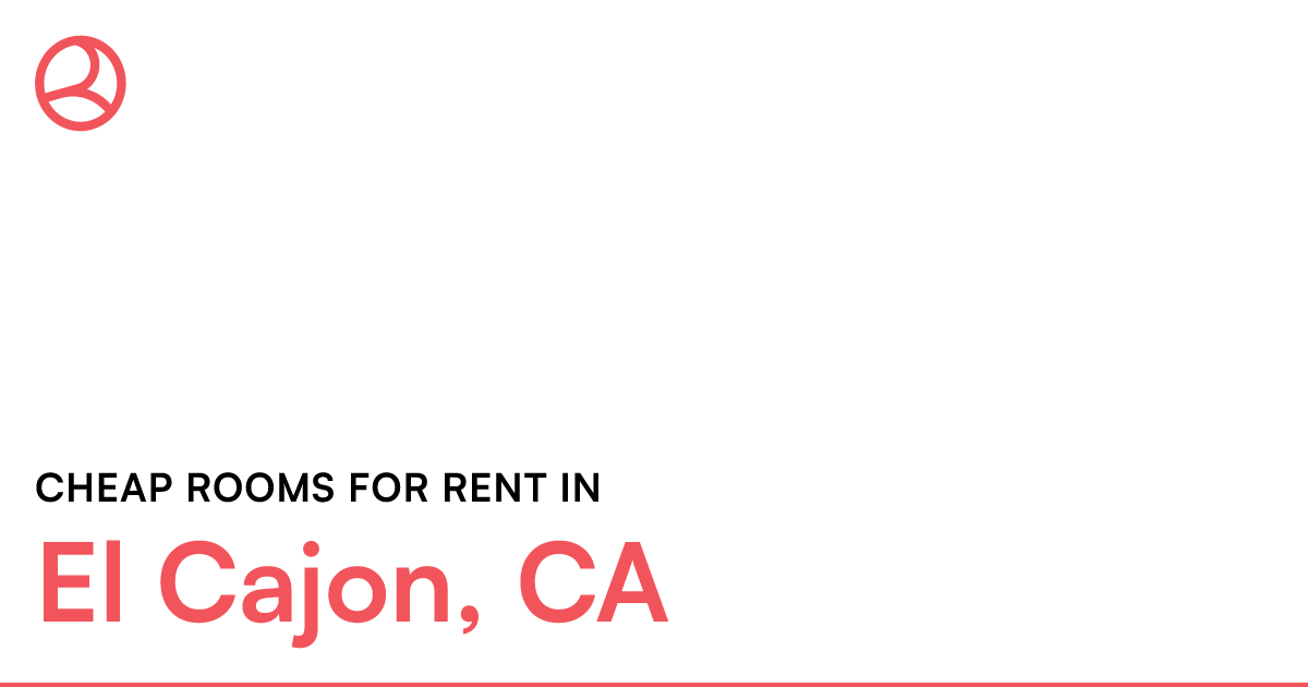 El Cajon, CA Cheap rooms for rent