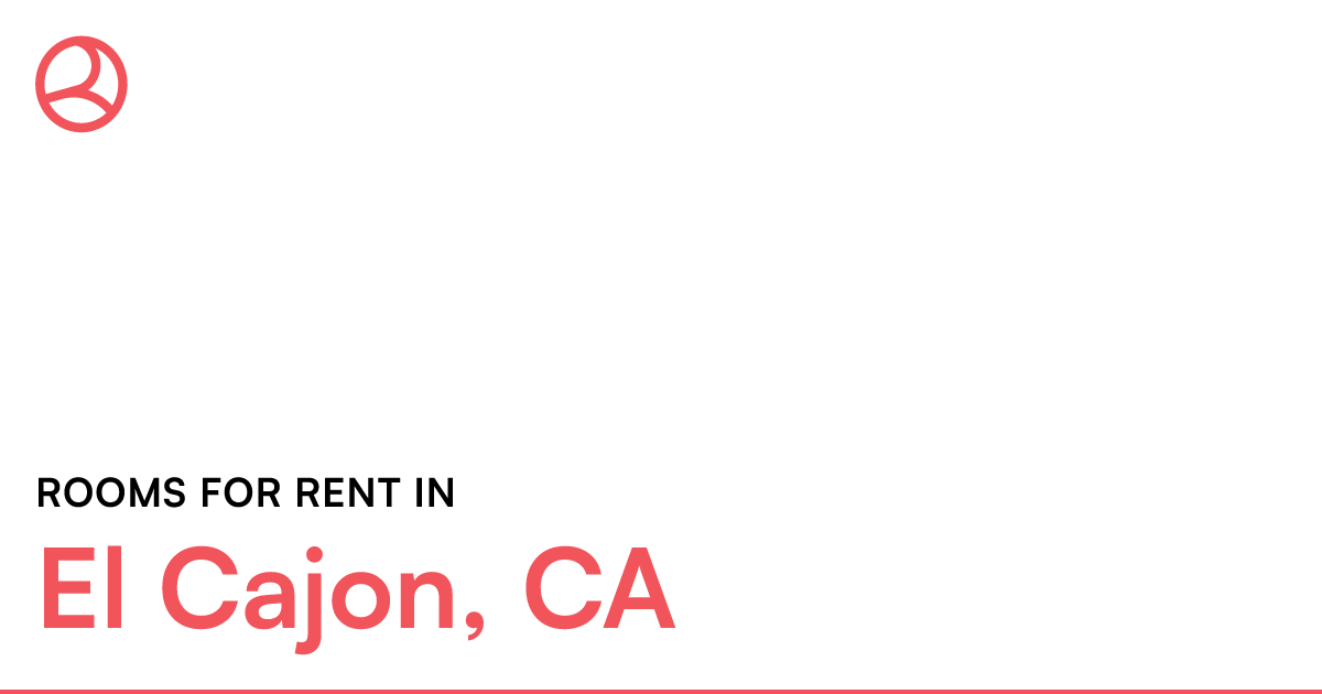 El Cajon, CA Rooms for Rent