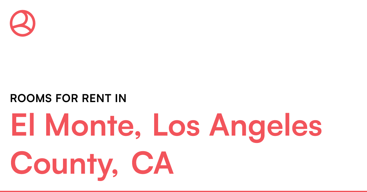 El Monte, Los Angeles County, CA Rooms for Rent
