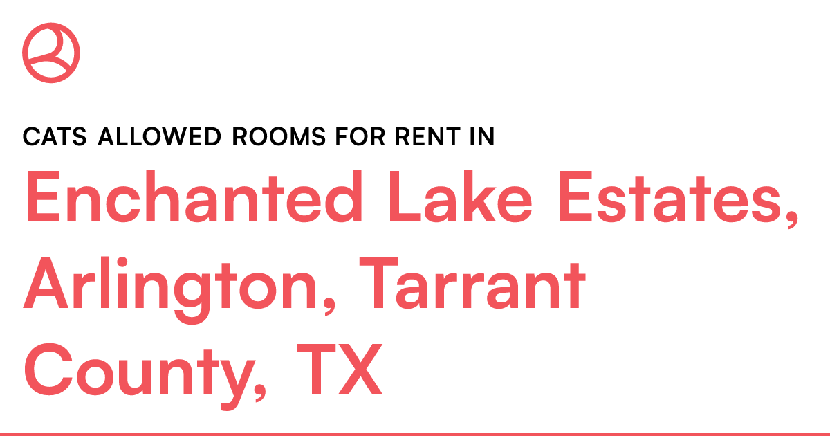 Enchanted Lake Estates, Arlington, Tarrant County, TX...