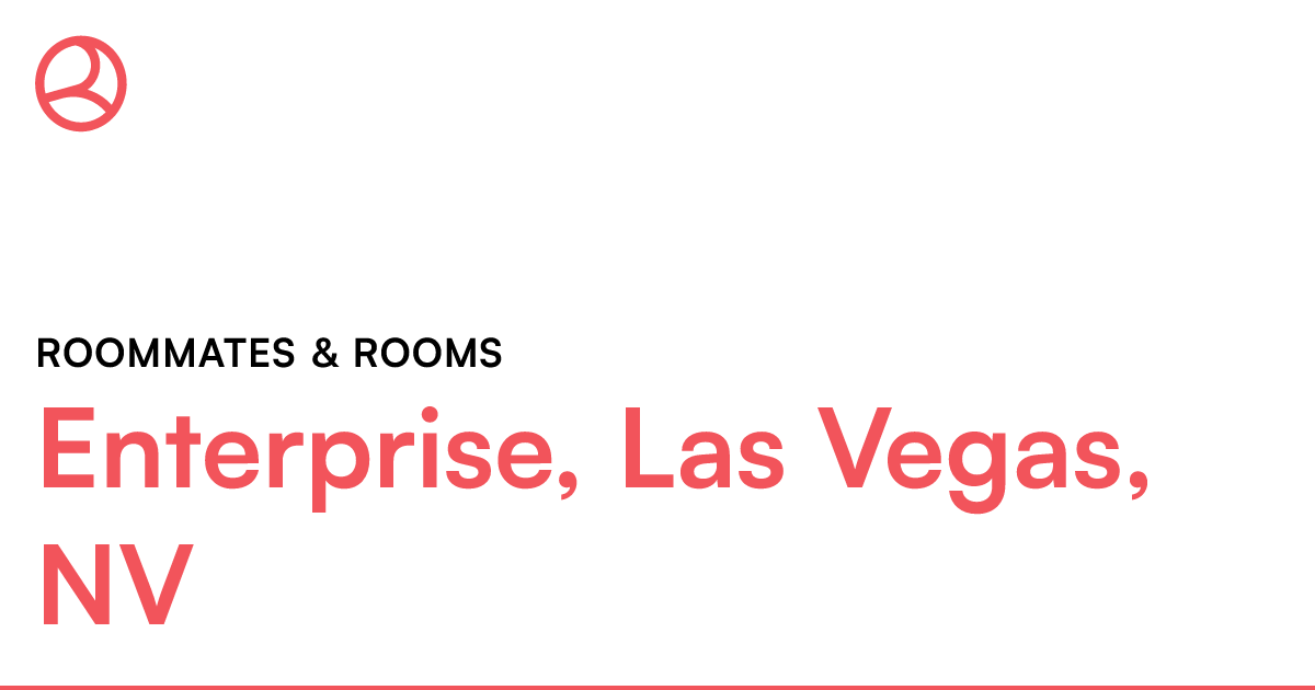 Enterprise, Las Vegas, NV Roommates & rooms