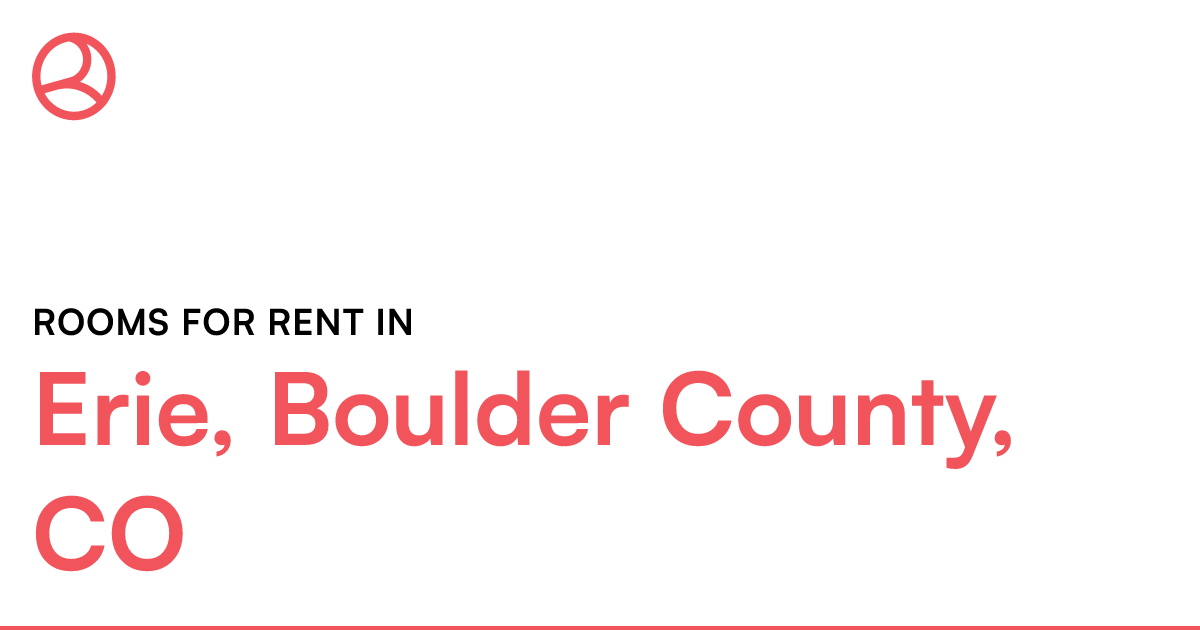 Erie, Boulder County, CO Rooms for Rent