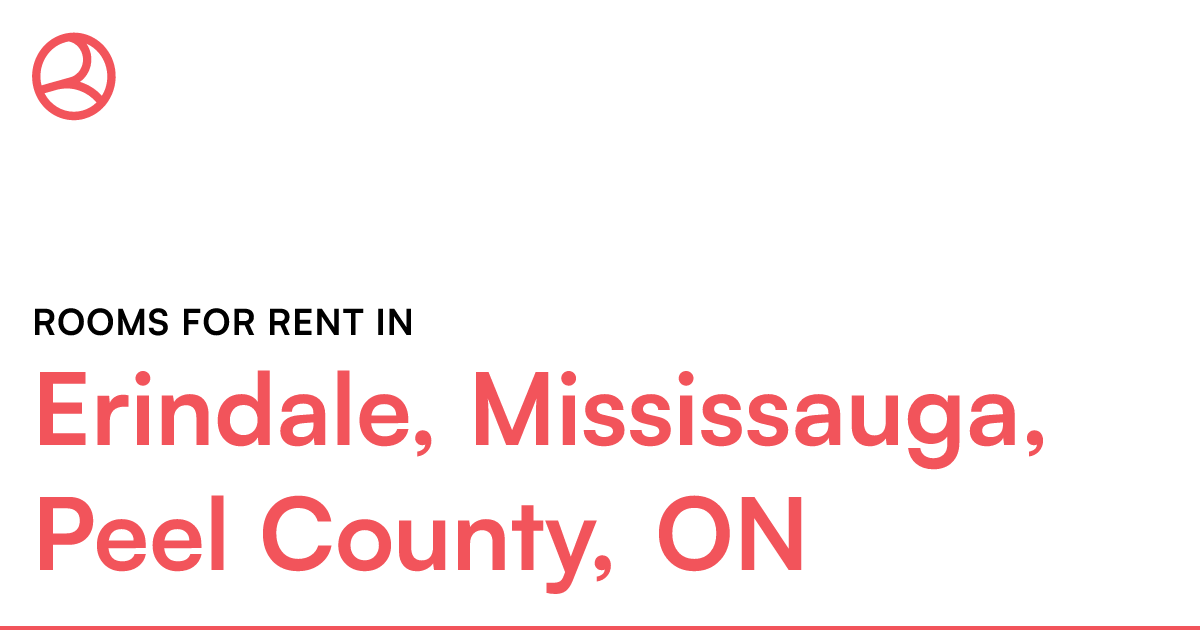Erindale, Mississauga, Peel County, ON Rooms for Rent Roomies.ca
