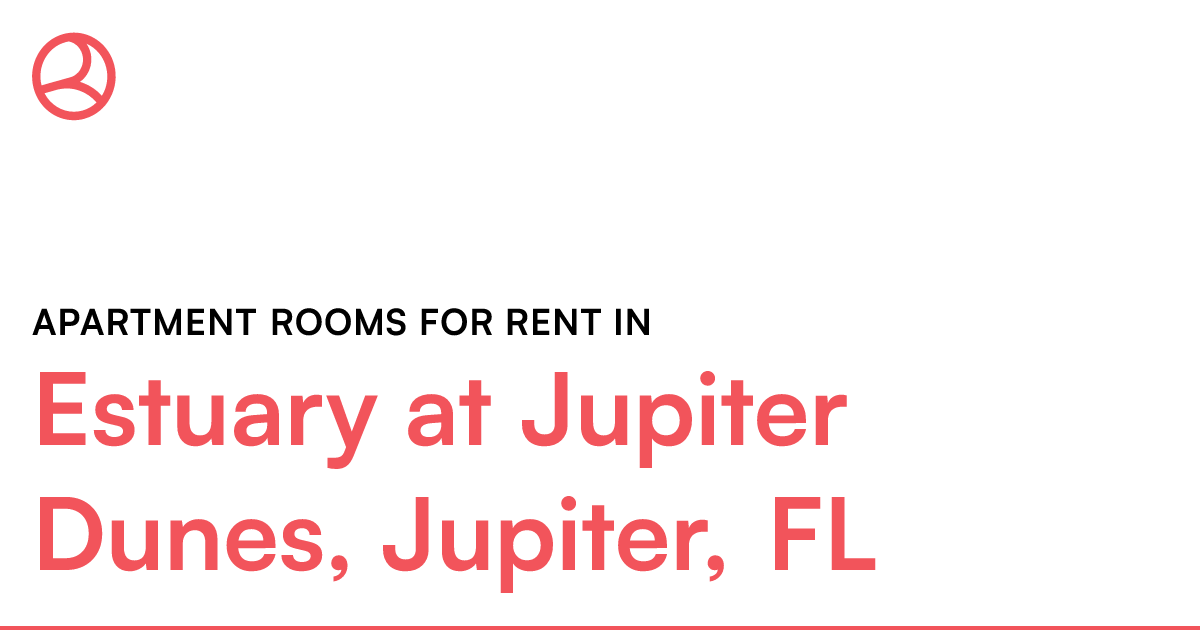 Estuary at Jupiter Dunes, Jupiter, FL Apartment rooms...