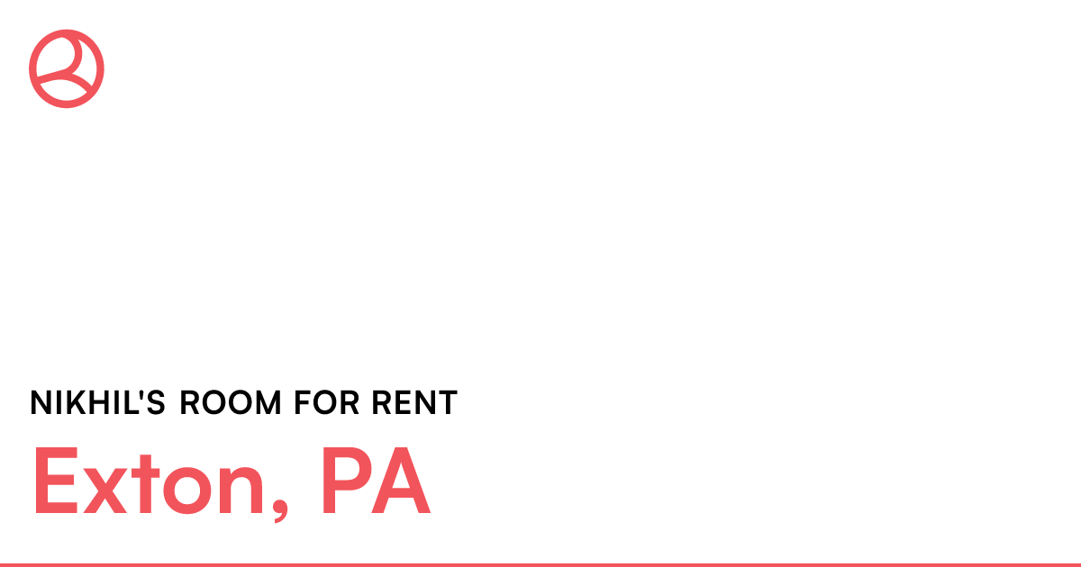 Private room to rent in share house Exton, Pennsylv...