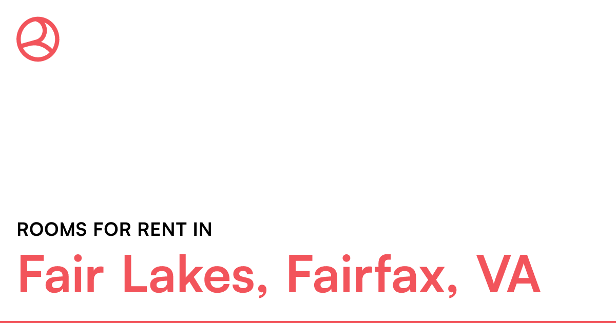 Fair Lakes, Fairfax, VA Rooms for Rent