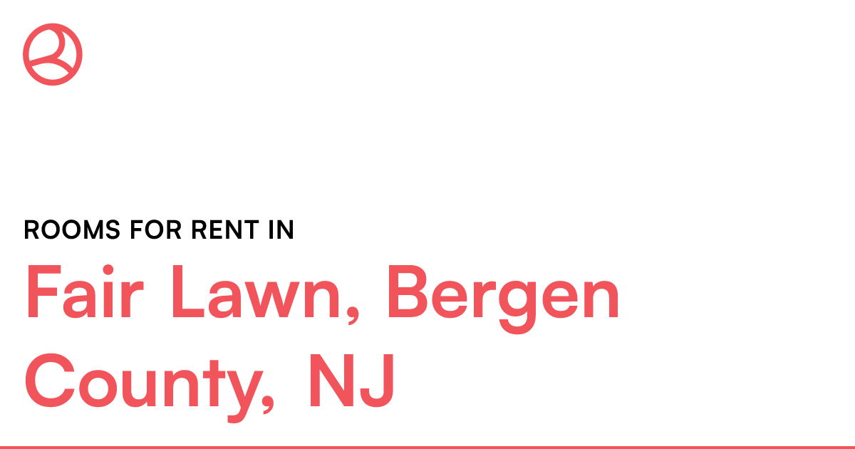 Fair Lawn, Bergen County, NJ Rooms for Rent