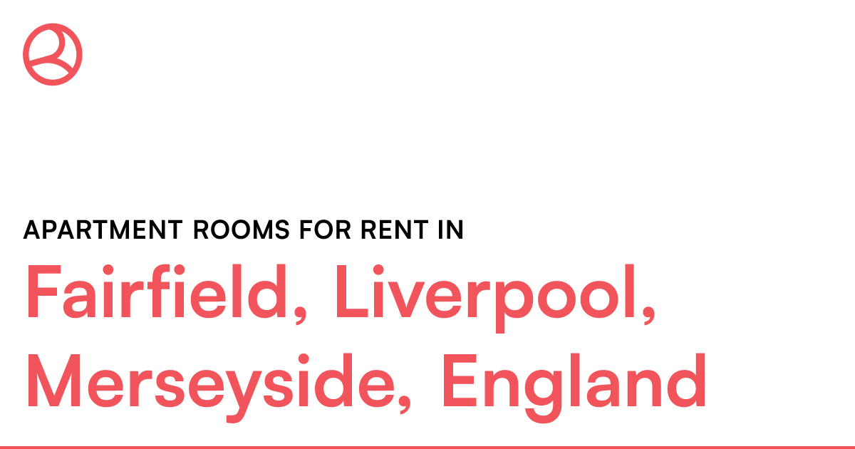 Fairfield, Liverpool, Merseyside, England Apartment... Roomies.co.uk