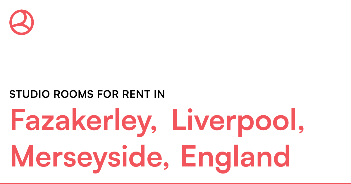 Fazakerley, Liverpool, Merseyside, England Studio r... Roomies.co.uk
