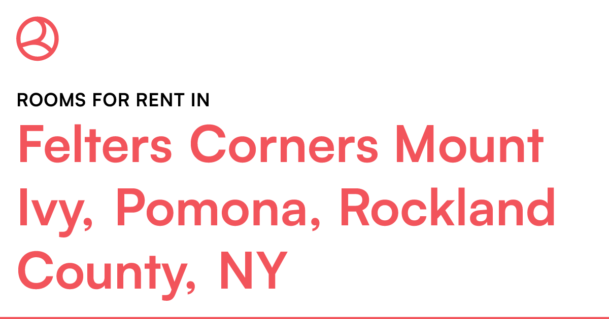 Felters Corners Mount Ivy, Pomona, Rockland County, N...