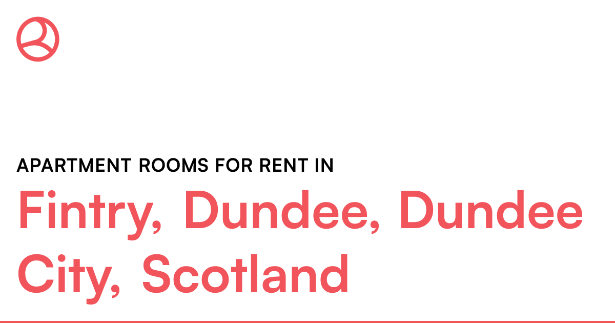 Fintry, Dundee, Dundee City, Scotland Apartment roo... Roomies.co.uk