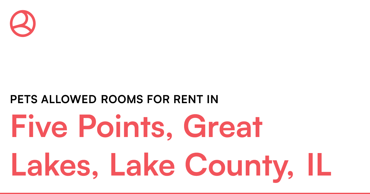 Five Points, Great Lakes, Lake County, IL Pets allowe...