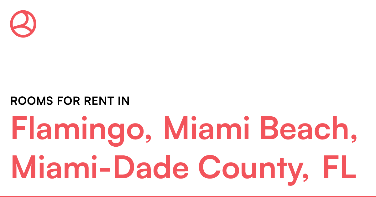 Flamingo, Miami Beach, MiamiDade County, FL Rooms fo...