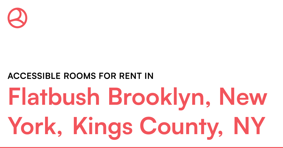 Flatbush Brooklyn, New York, Kings County, NY Accessi... – Roomies.com