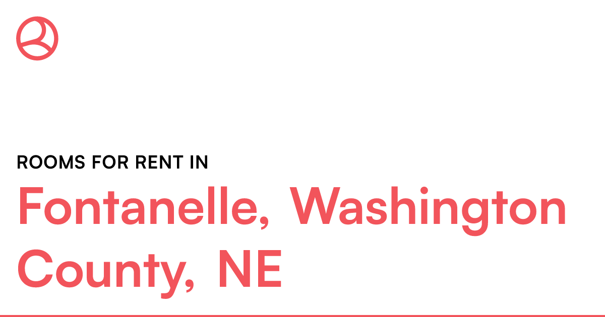 Fontanelle, Washington County, NE Rooms for Rent