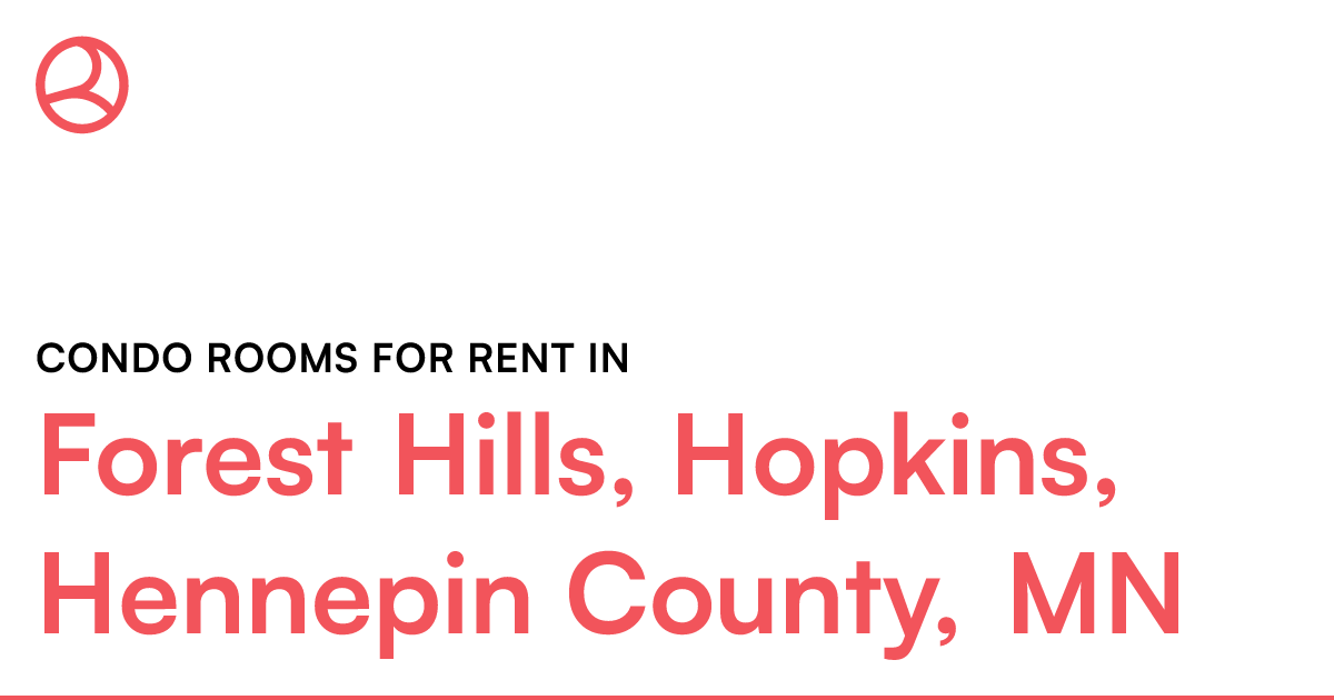 Forest Hills, Hopkins, Hennepin County, MN Condo room...