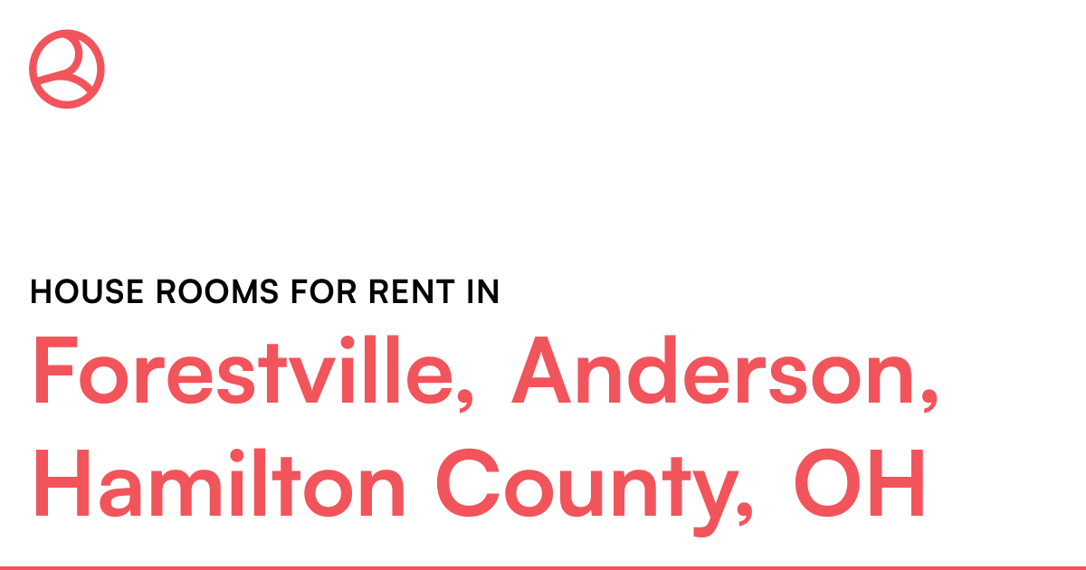 Forestville, Anderson, Hamilton County, OH House room...