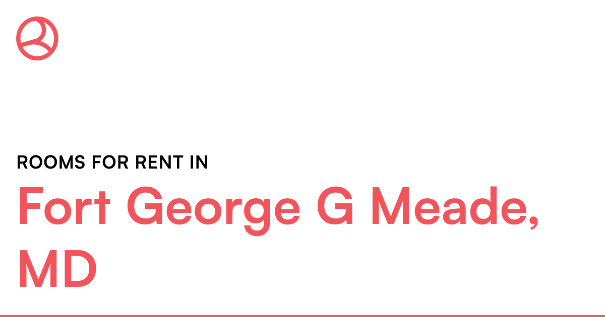 Fort G Meade, MD Rooms for Rent