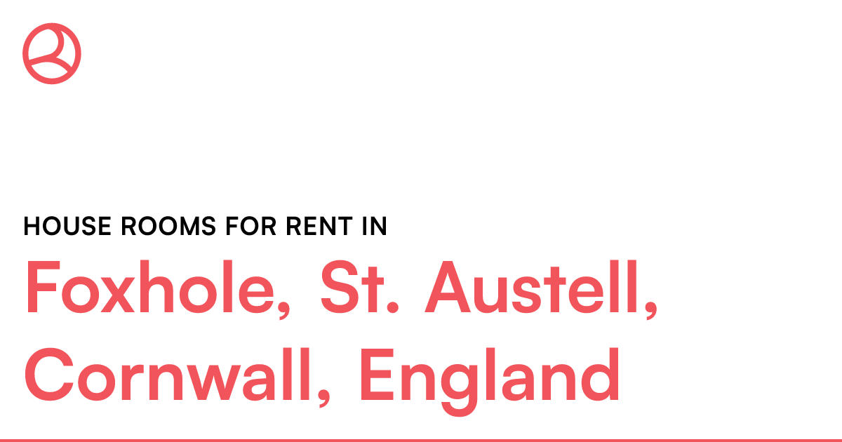 Foxhole, St. Austell, Cornwall, England House rooms... Roomies.co.uk