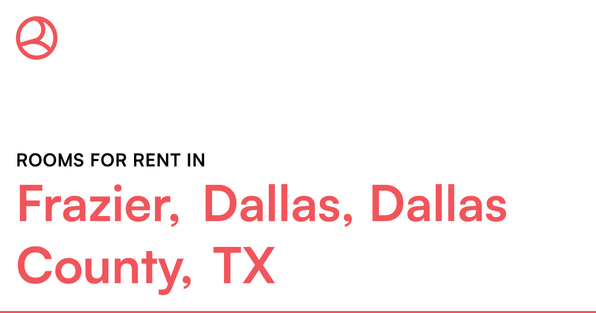 Frazier, Dallas, Dallas County, TX Rooms for Rent