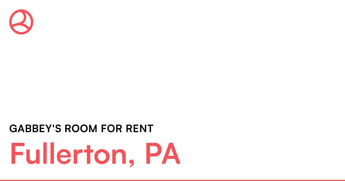 Room share to rent Fullerton, Pennsylvania 18052
