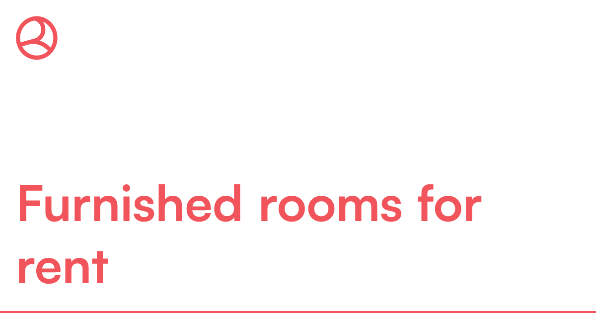 Furnished rooms for rent