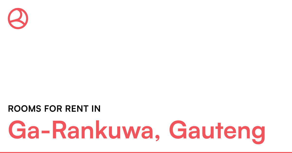 GaRankuwa, Gauteng Rooms for Rent Roomies.co.za