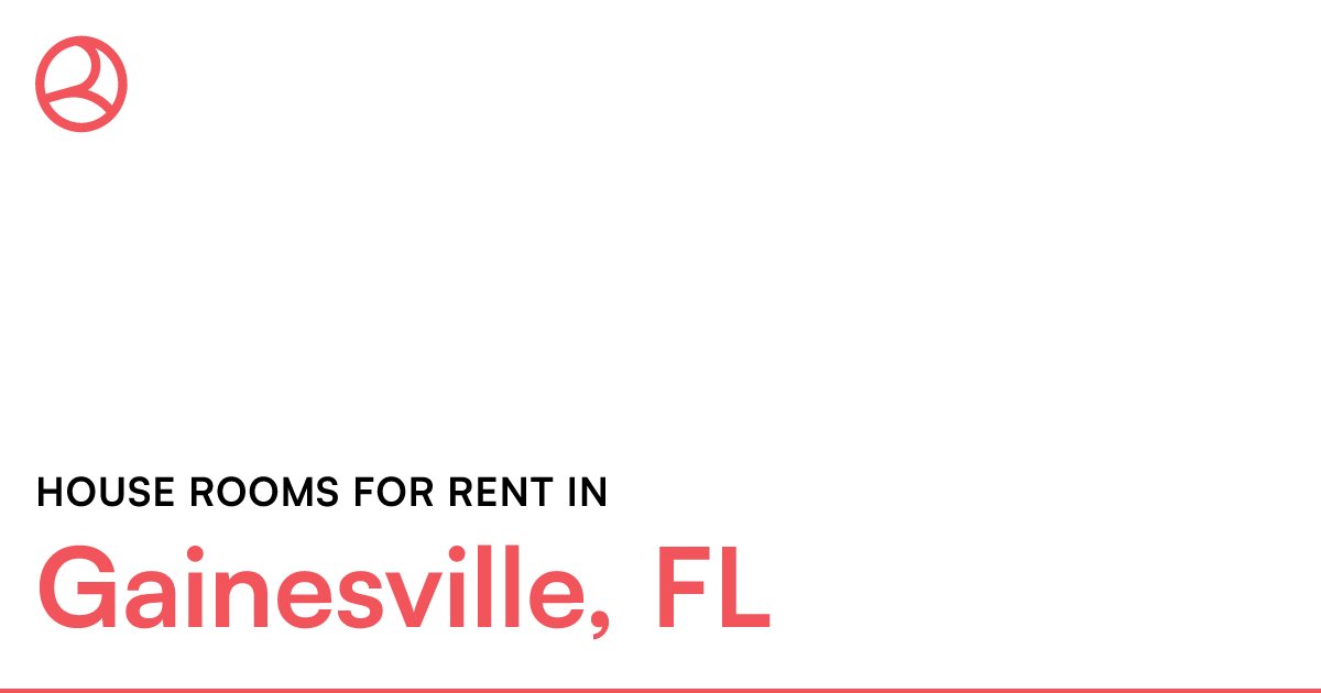 Gainesville, FL House rooms for rent