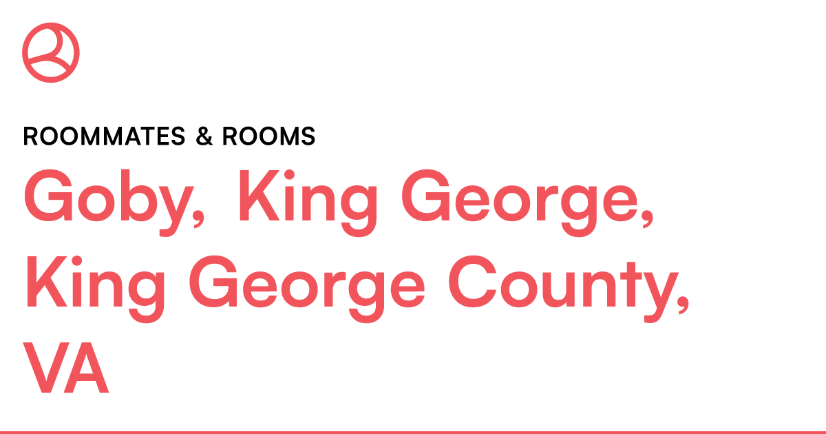 Goby, King George, King George County, VA Roommates &... – Roomies.com