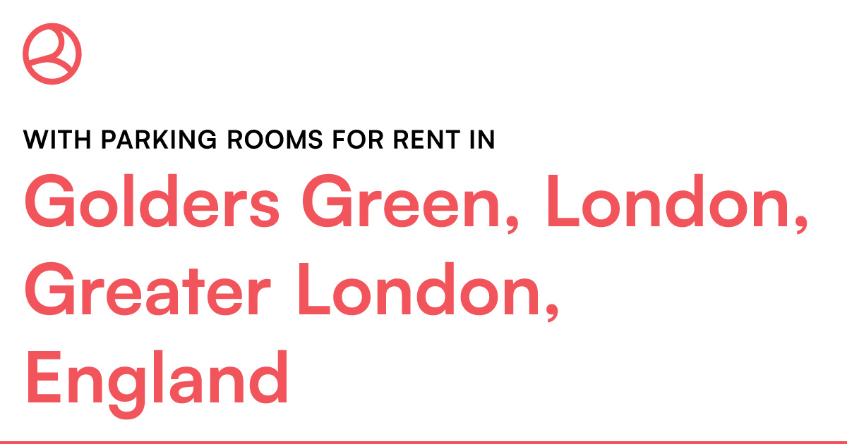 Golders Green, London, Greater London, England With... – Roomies.co.uk