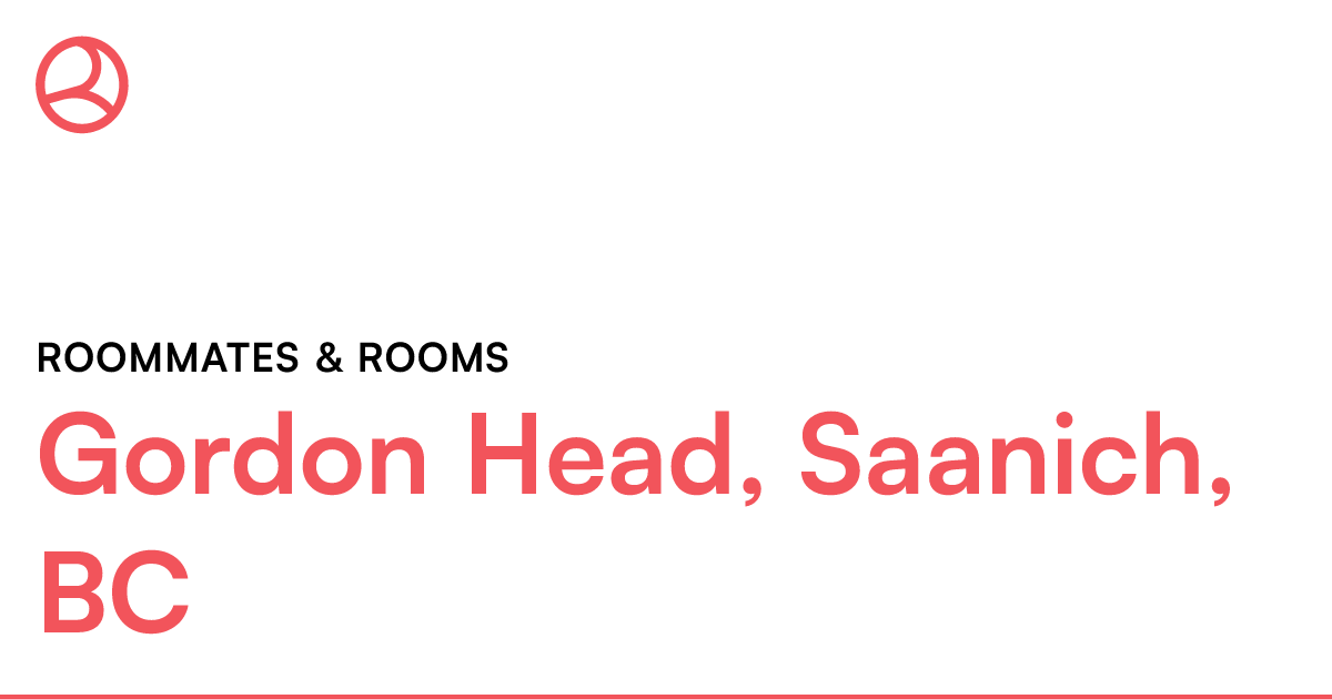 Gordon Head, Saanich, BC Roommates & rooms Roomies.ca