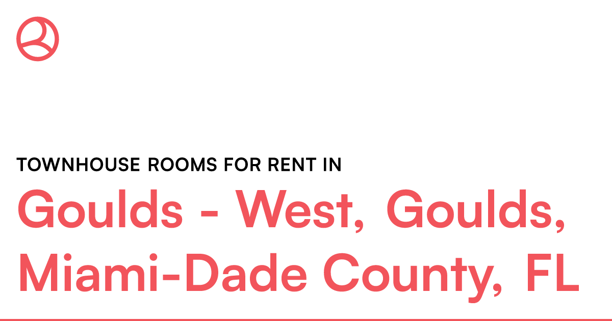 Goulds West, Goulds, MiamiDade County, FL Townhous...