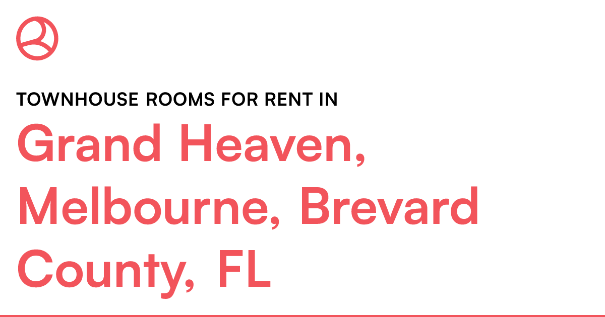 Grand Heaven, Melbourne, Brevard County, FL Townhouse...