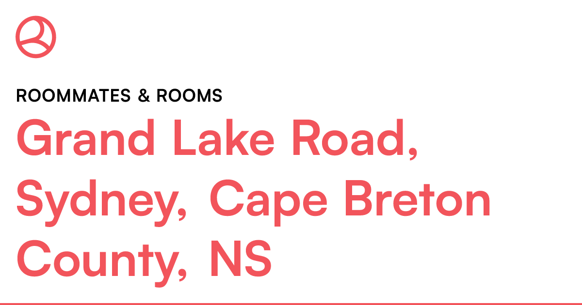 Grand Lake Road, Sydney, Cape Breton County, NS Roomma... Roomies.ca