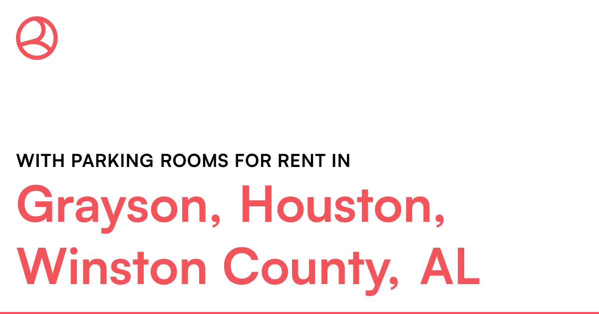 Grayson, Houston, Winston County, AL With parking roo...