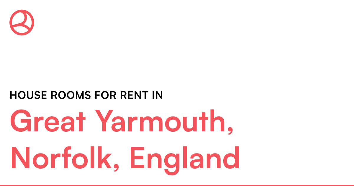 Great Yarmouth, Norfolk, England House rooms for re... Roomies.co.uk
