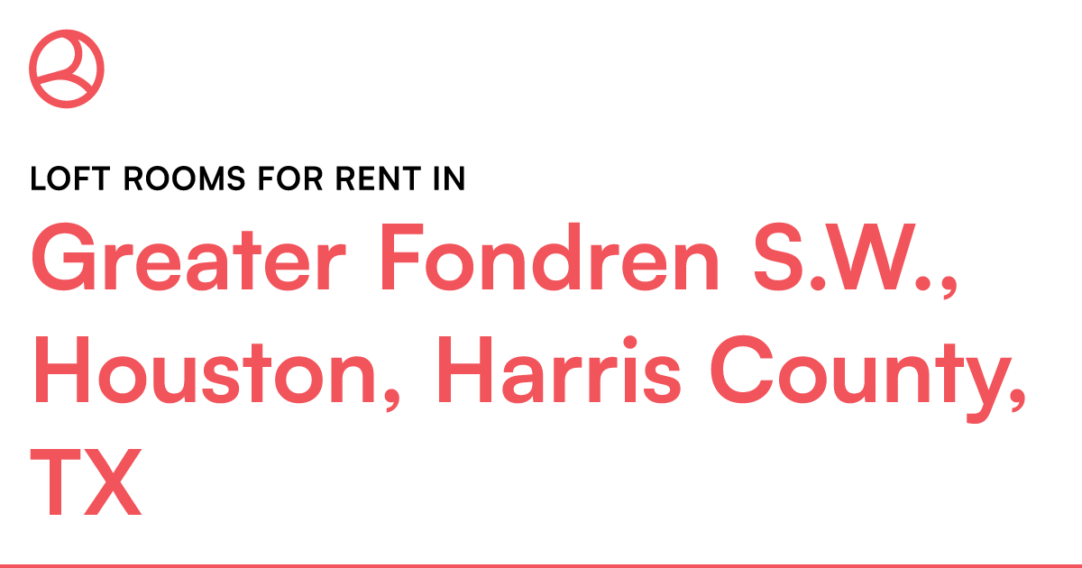 Greater Fondren S.W., Houston, Harris County, TX Loft... – Roomies.com