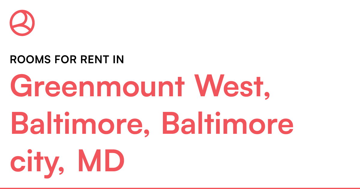 Greenmount West, Baltimore, Baltimore city, MD Rooms... – Roomies.com