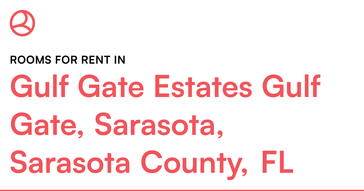 Gulf Gate Estates Gulf Gate, Sarasota, Sarasota Count...