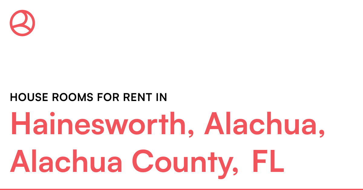 Hainesworth, Alachua, Alachua County, FL House rooms...