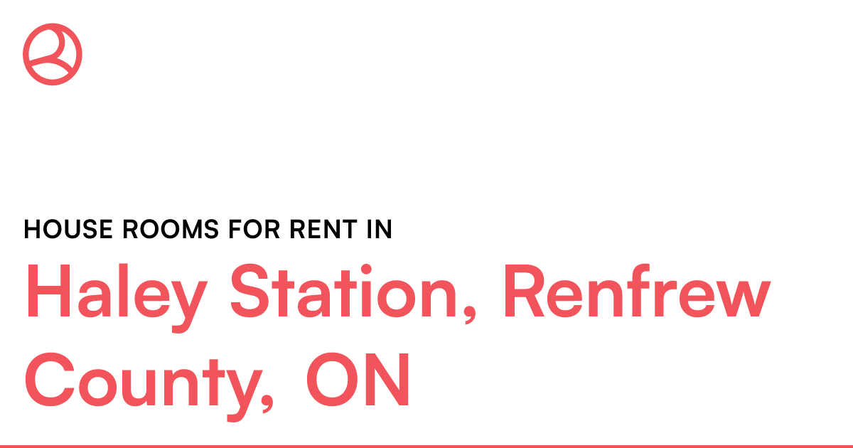 Haley Station, Renfrew County, ON House rooms for rent Roomies.ca