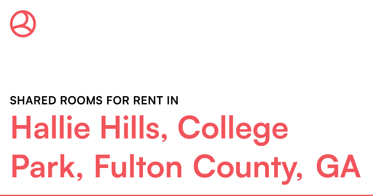 Hallie Hills, College Park, Fulton County, GA Shared... – Roomies.com