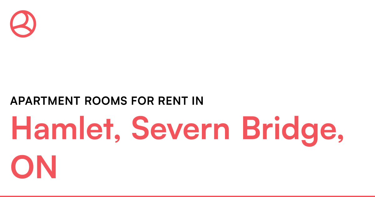 Hamlet, Severn Bridge, ON Apartment rooms for rent Roomies.ca