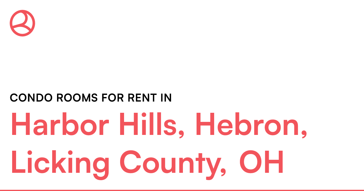 Harbor Hills, Hebron, Licking County, OH Condo rooms...