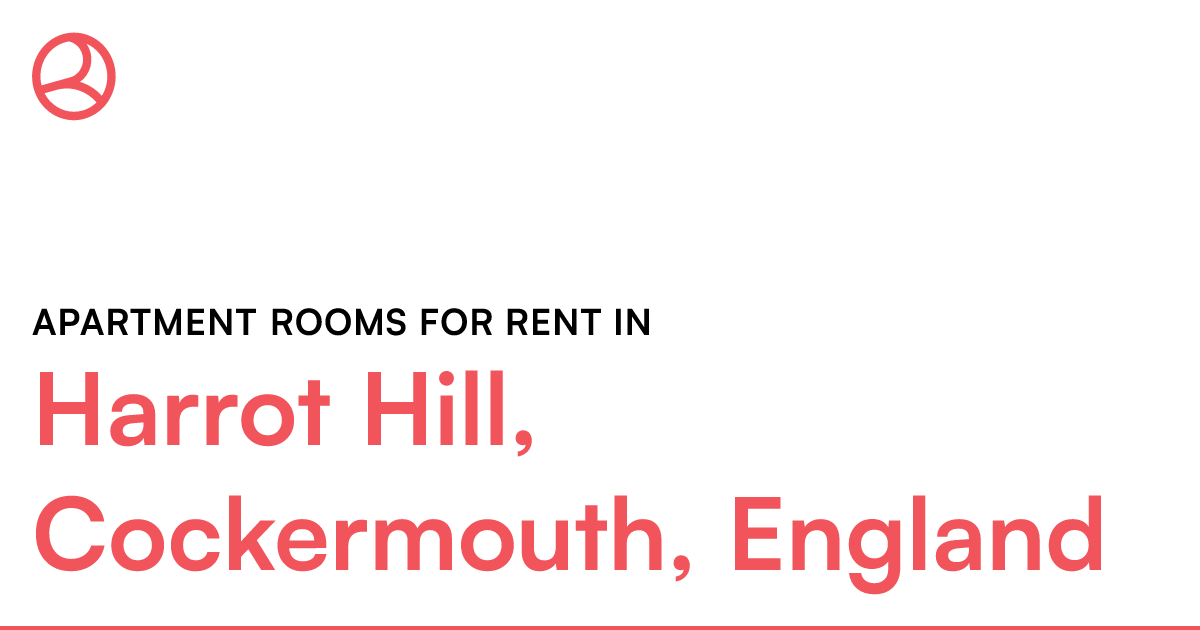 Harrot Hill, Cockermouth, England Apartment rooms f... Roomies.co.uk