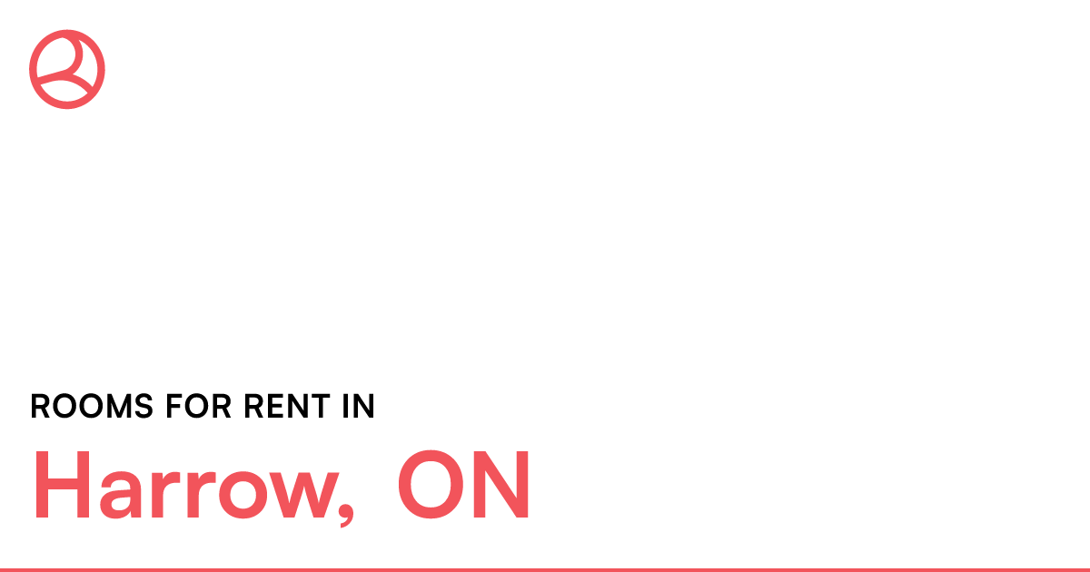 Harrow, ON Rooms for Rent Roomies.ca