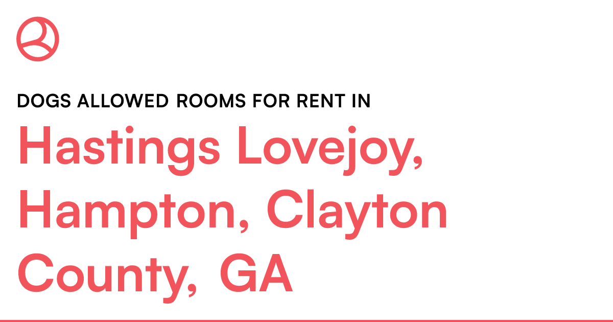 Hastings Lovejoy, Hampton, Clayton County, GA Dogs al...