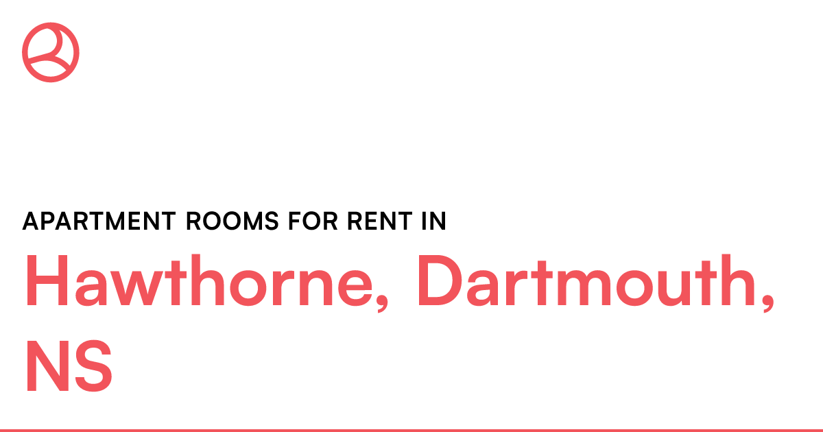 Hawthorne, Dartmouth, NS Apartment rooms for rent Roomies.ca